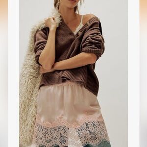 NWT Blush Slip Skirt size small